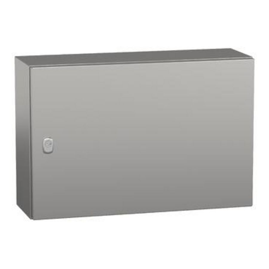 Kast Volle deur 400x600x200mm RVS 316L Scotch Br Spacial S3X