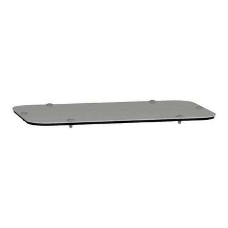 Kabelwartelplaat voor Spacial S3D 245x130mm RAL7035