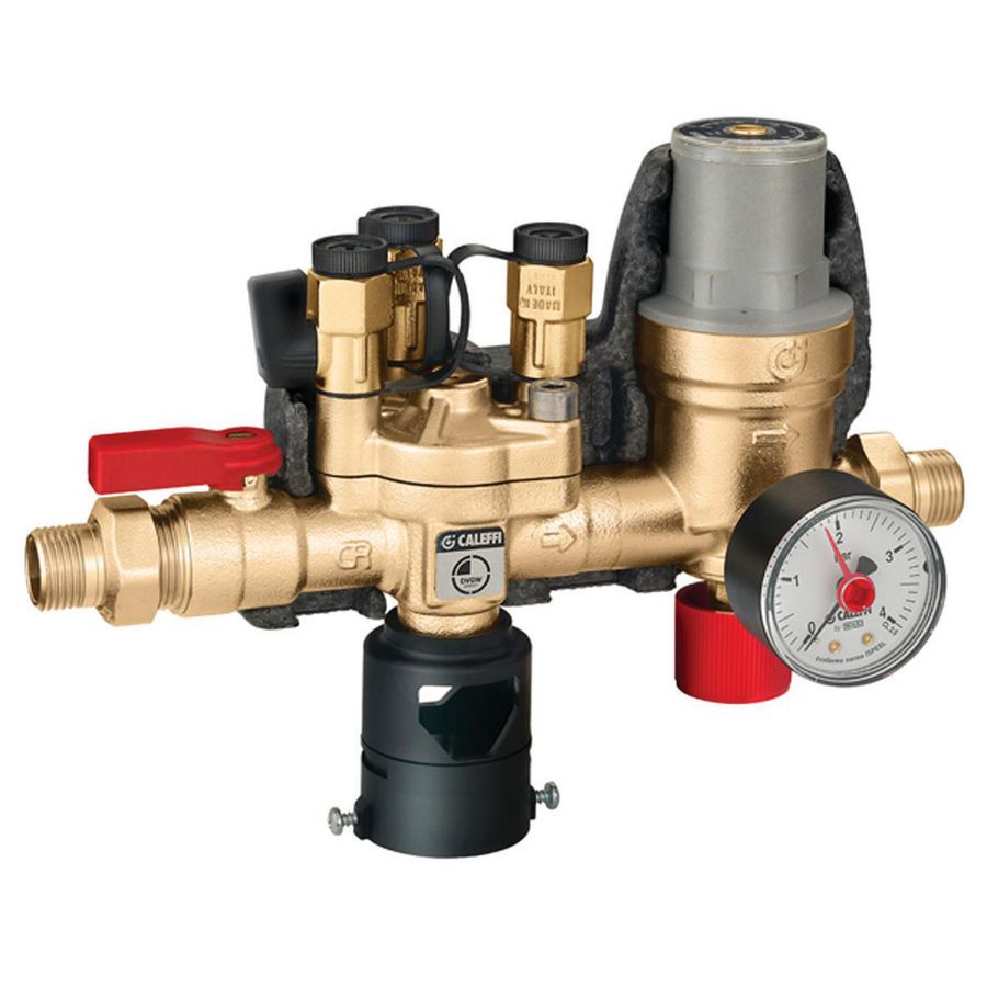 Vulcombinatie 0,2-4 bar terugstr.bev. ba en12729 1/2