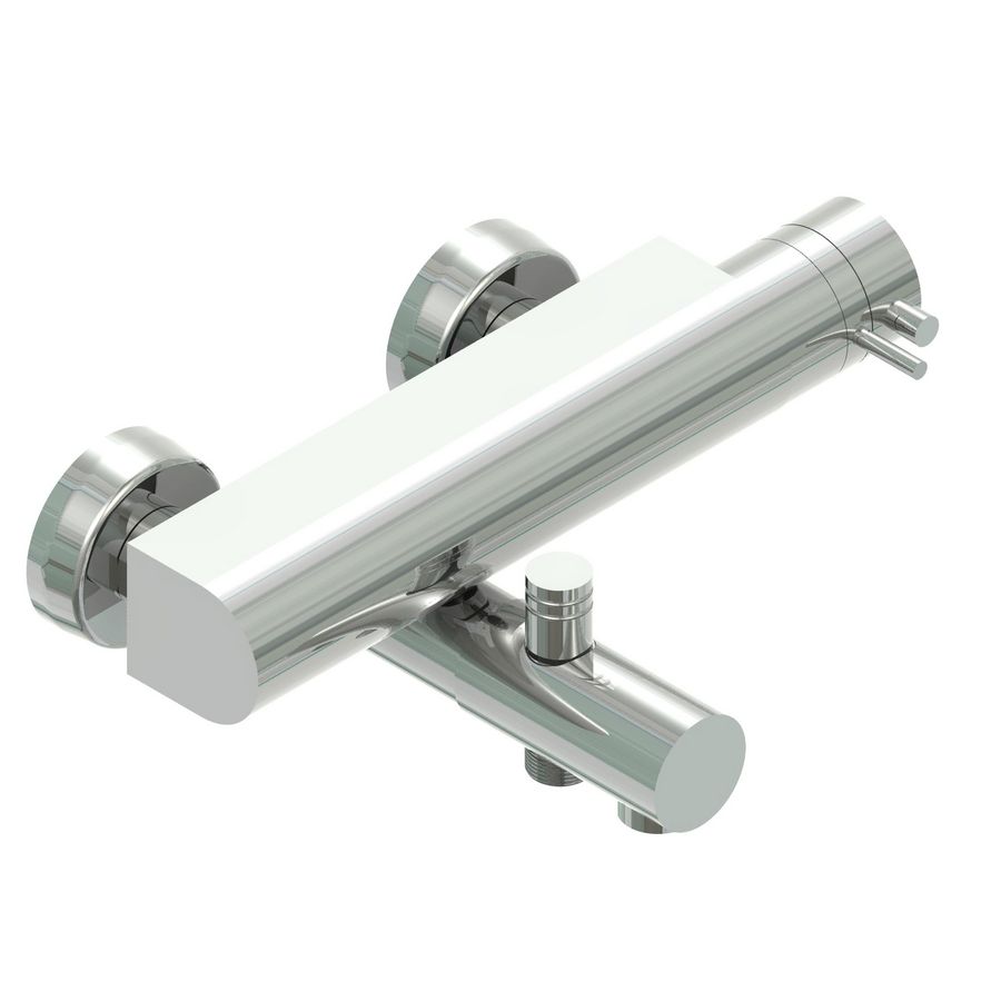 Opbw douchethermostaat 1/2 aansluiting bovenaan STEELQ168RAC rvs