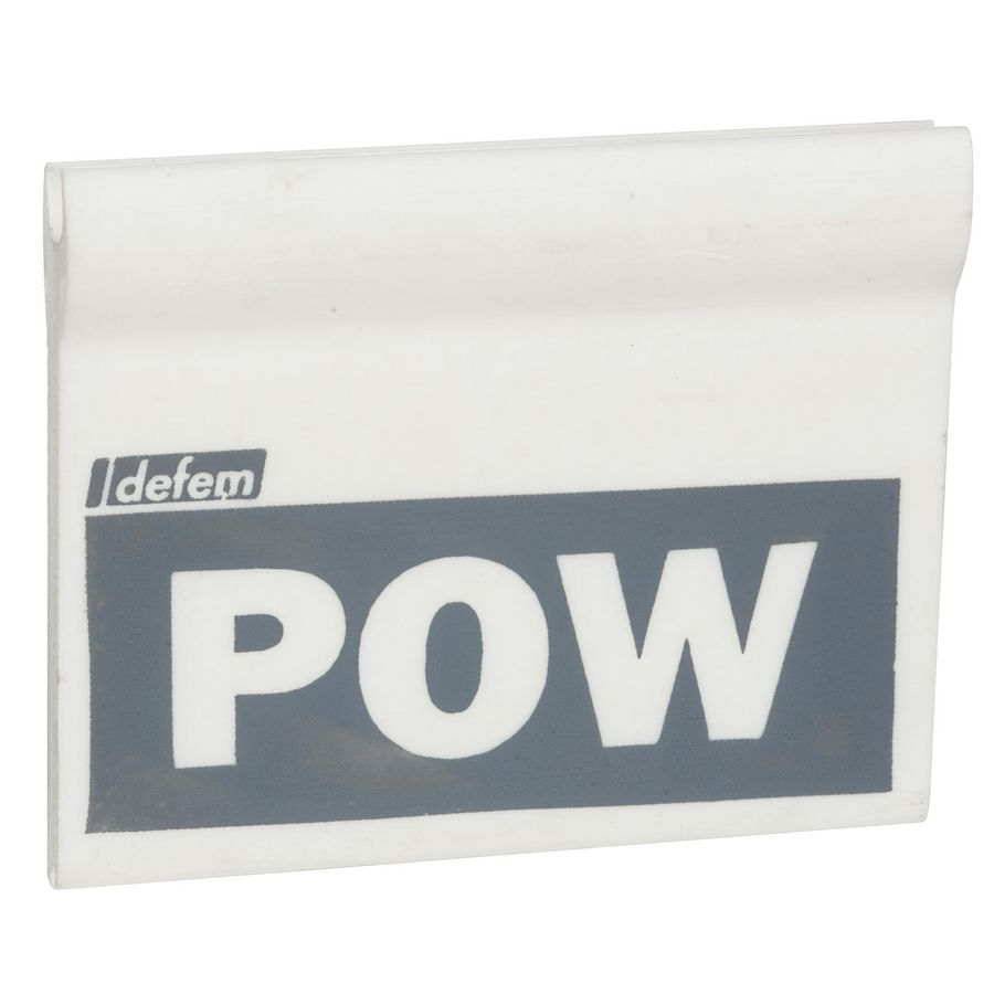 Identificatielabel B40 POW