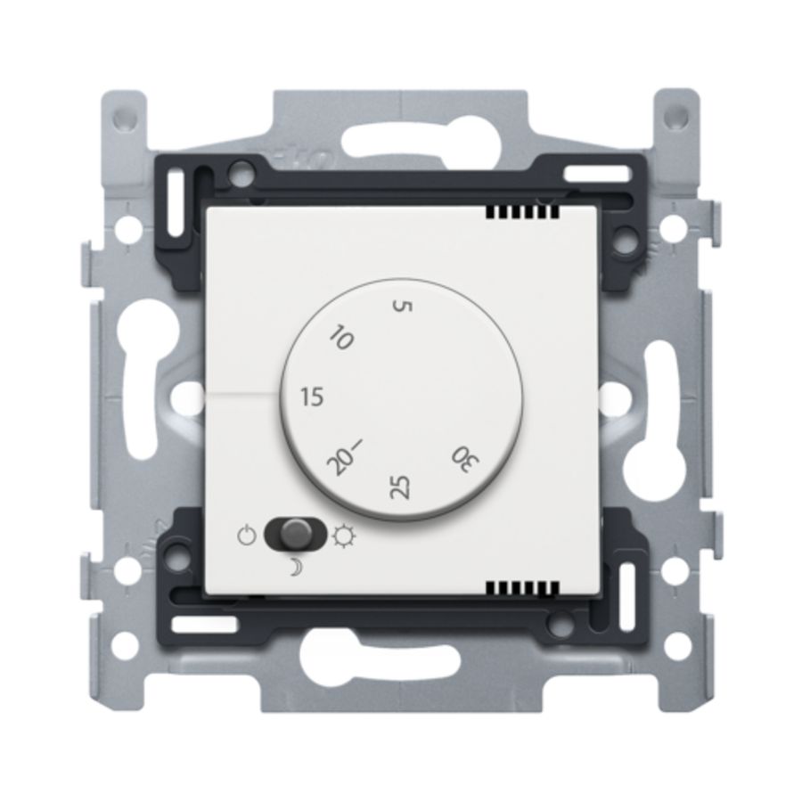 Elektronische thermostaat white coated