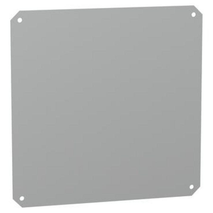 Montageplaat voor PLS kast 360x360mm Metaal
