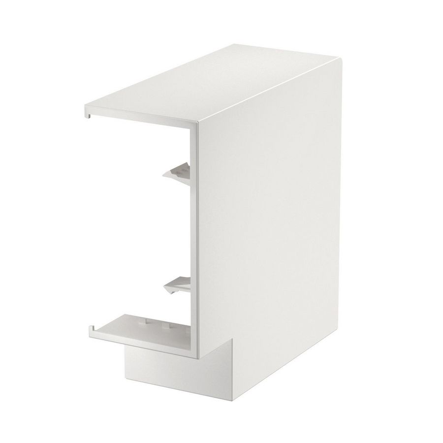 Platte hoek SIGNA BASE 70x130 9010 180x180x74 polycarbonaat