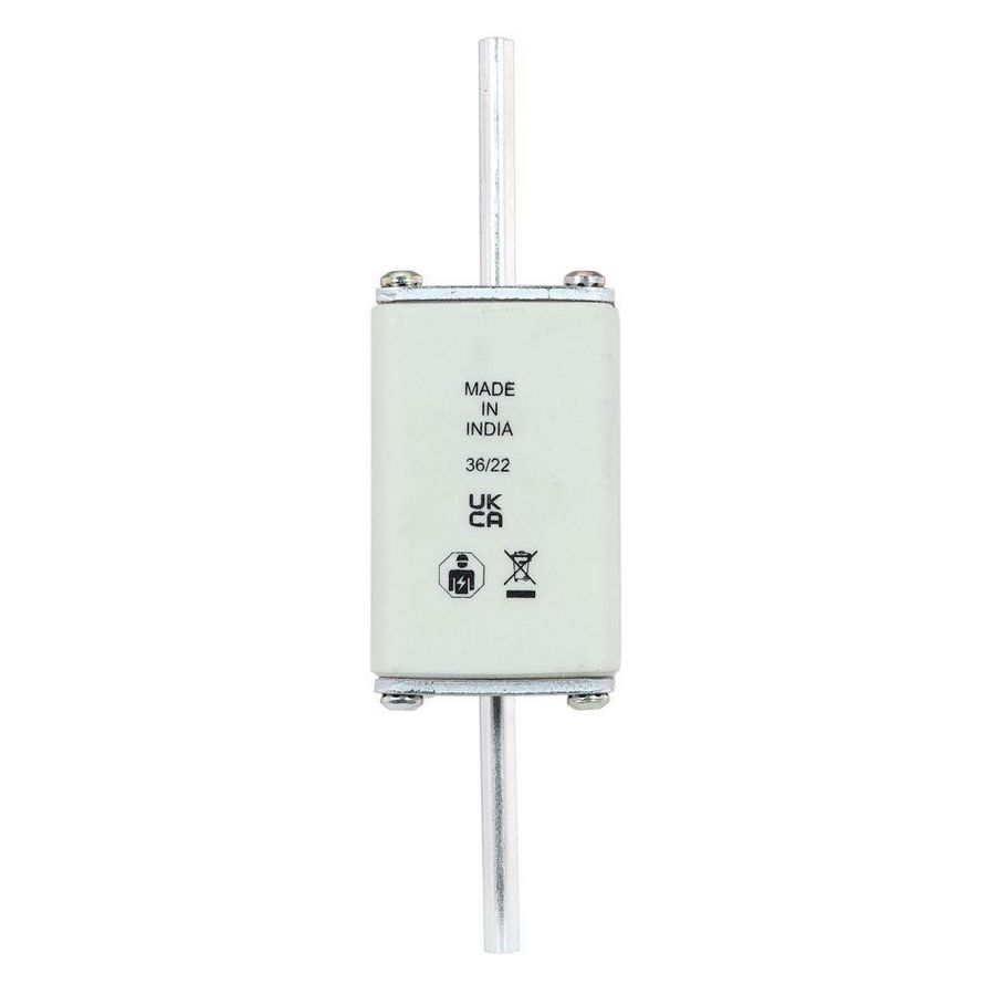 Zekering laagsp. 224A AC 500V NH02 gL/gG dubbele mel VVE=3