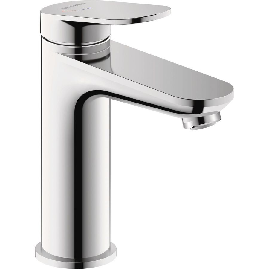Wave 1-hendel wastafelmengkraan M freshstart chroom hoogglans sprong 122mm