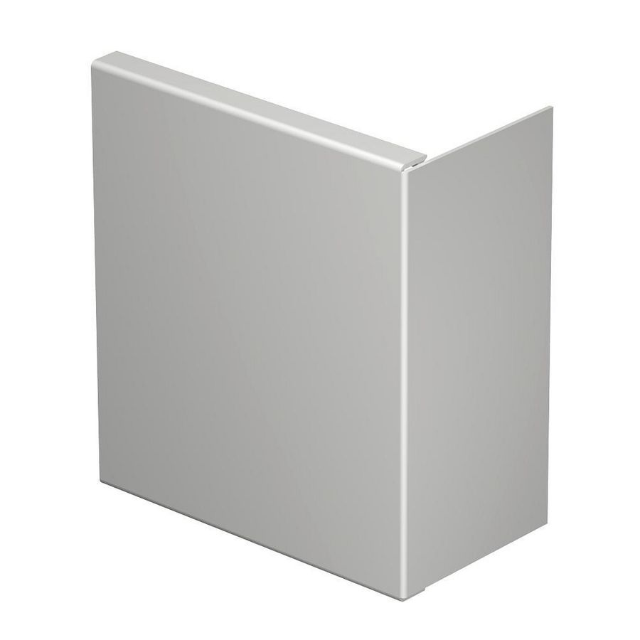 Eindstuk 80x170mm polyvinylchlorid lichtgrijs VVE=10