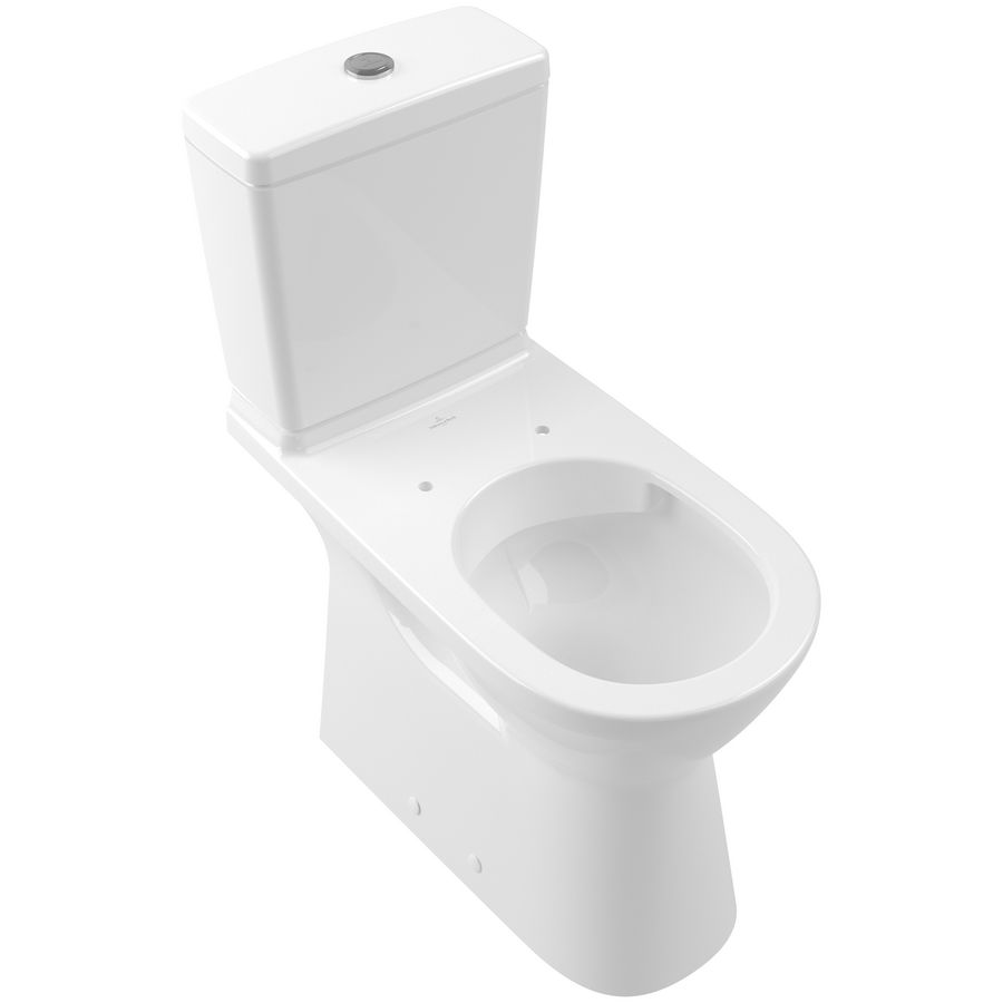O.novo Vita closet PK. vario +6cm verhoogd tbv duobl. wit DF (excl. zitting/ reservoir))