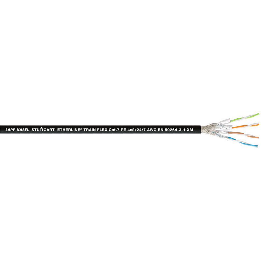 Haspel a 1000m. ETHERLINE TRAIN FLEX Cat.7 4x2x24/7 PE