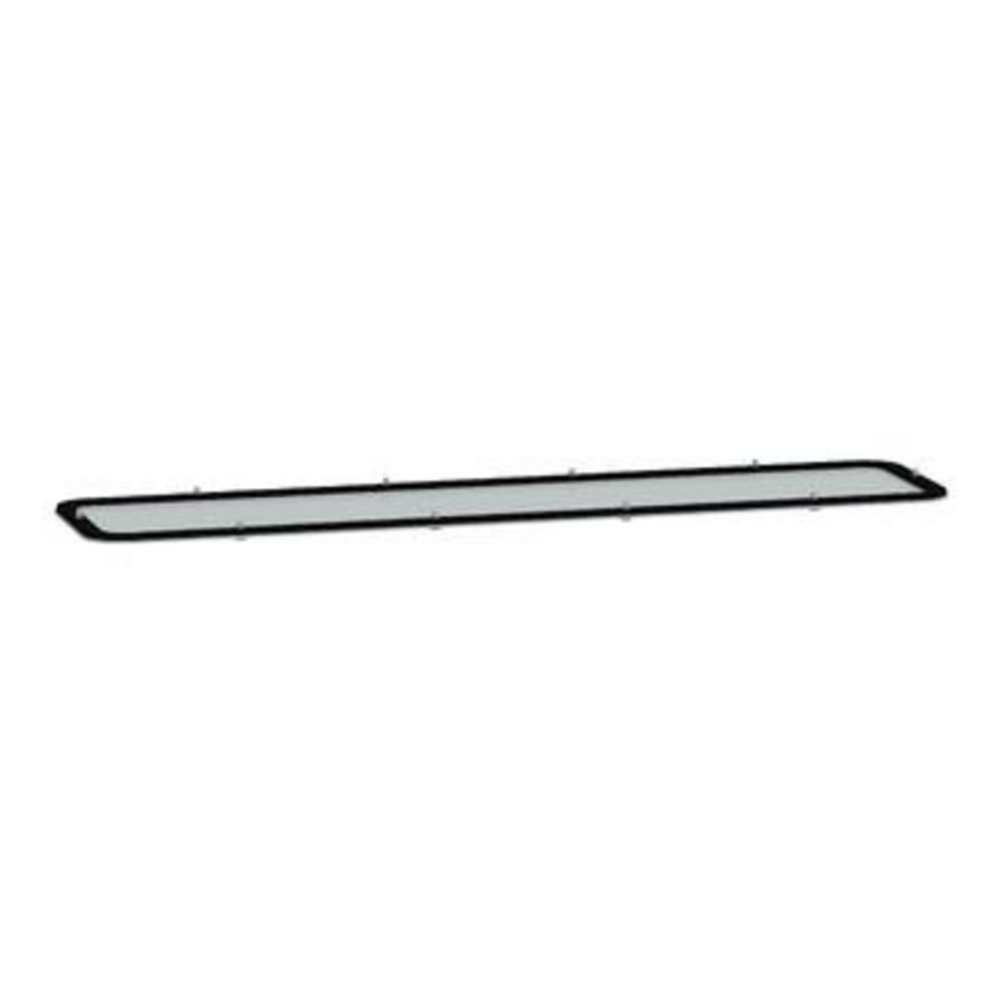Kabelwartelplaat voor Spacial S3D 545x130mm RAL7035