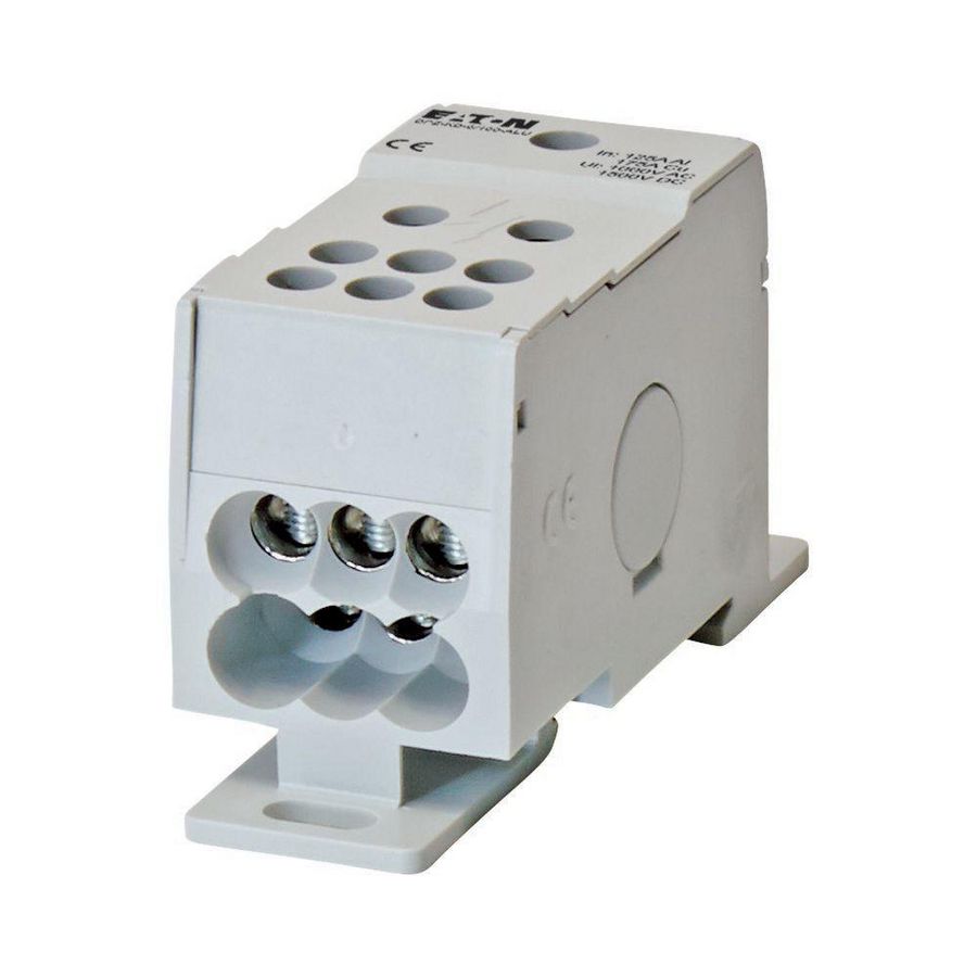 Aansluitklemmenblok BPZ-KB-6/160-ALU 1P 160A 6 uitg. klem