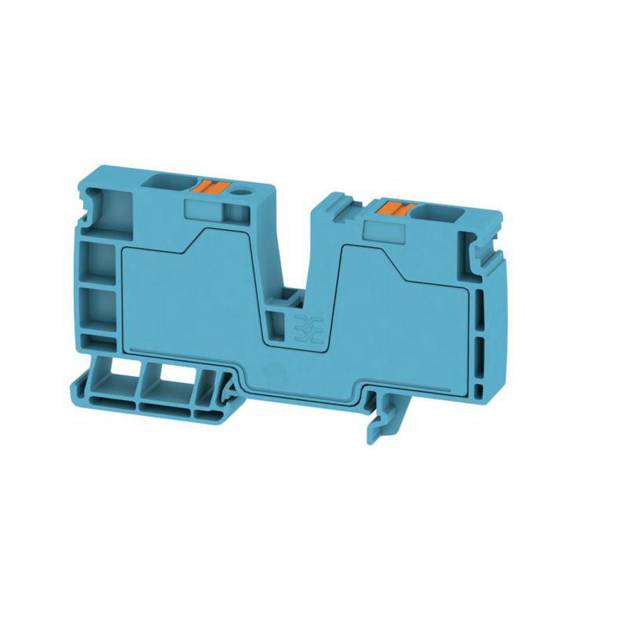 Doorvoerklem PUSH IN blauw 16mm2 76 A 800 V connect VVE=20