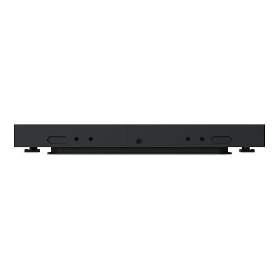 Meterbordverlengstuk zwart RAL7021 VVE=10