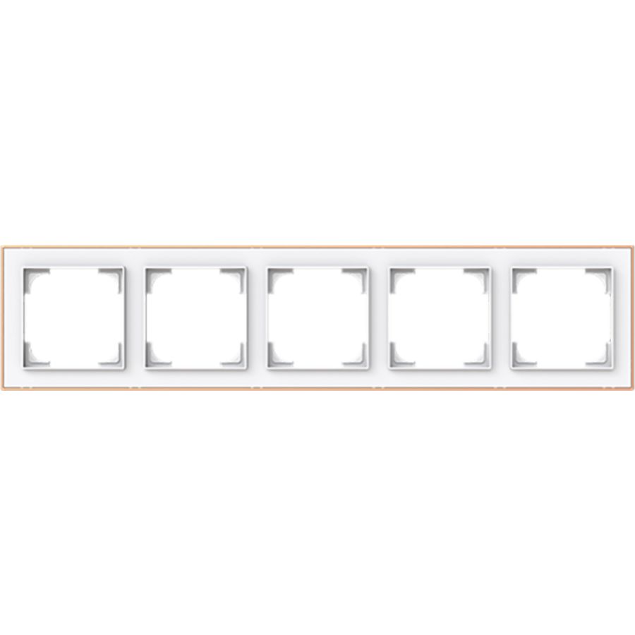 afdekraam 5v art-matwit/rosegoud (1725-441M)