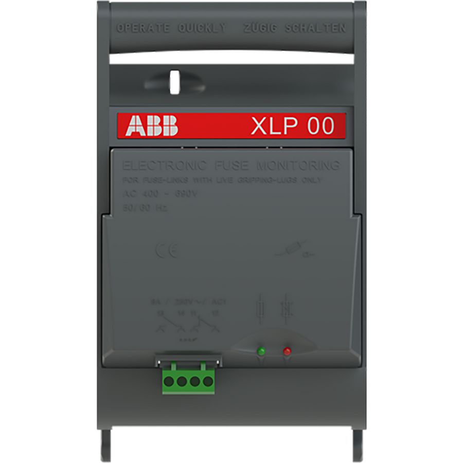Frontplaat voor XLP 00 met EFM