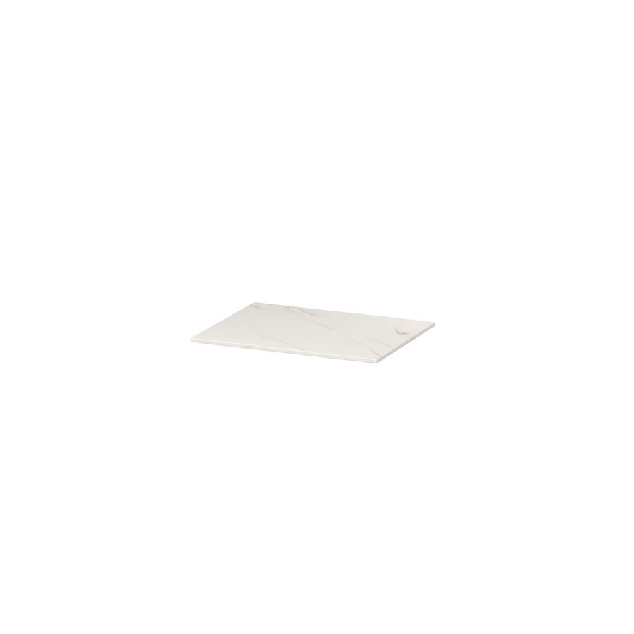INK Afdkplt keram. slab zndr uitsp. Calacatta mt 60x45