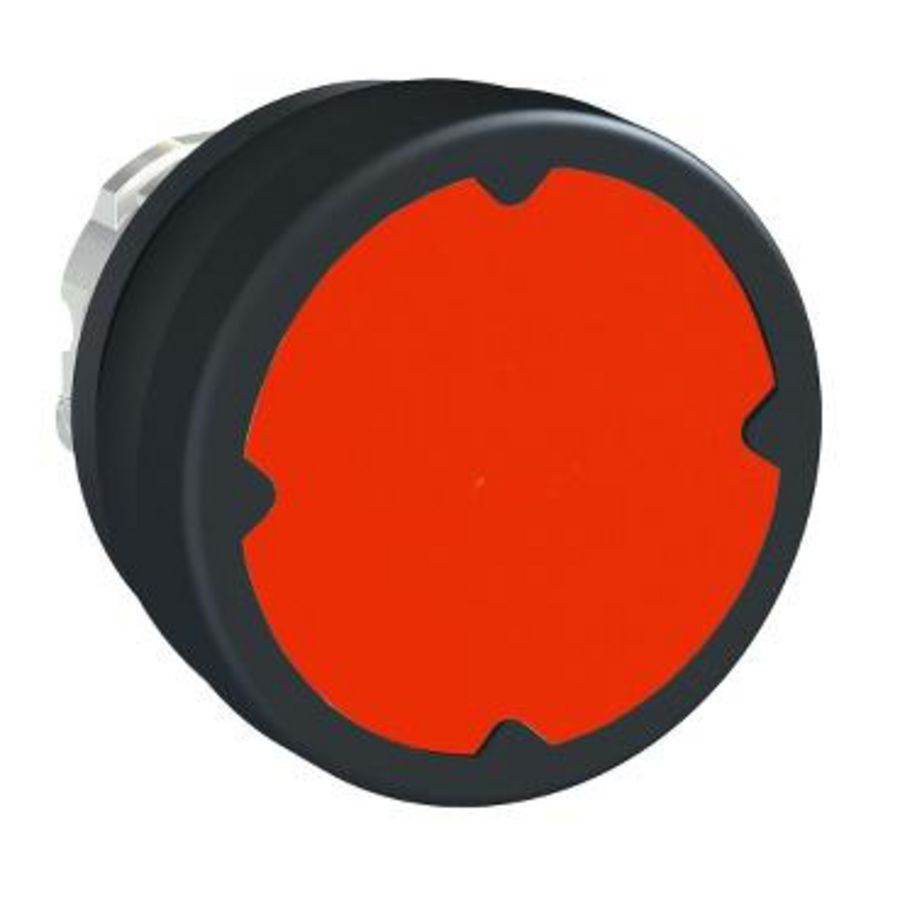 Drukknop ruwe omgeving Ongemarkeerd Rood