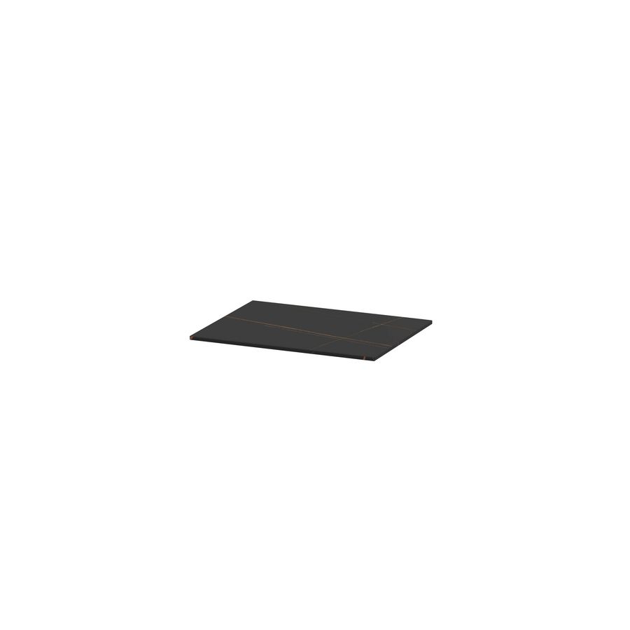 INK Afdkplt keram. slab zndr uitsp. Lauren Blck mt 60x45
