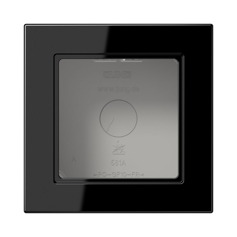 Opbouwkap A550 zwart 1-voudig