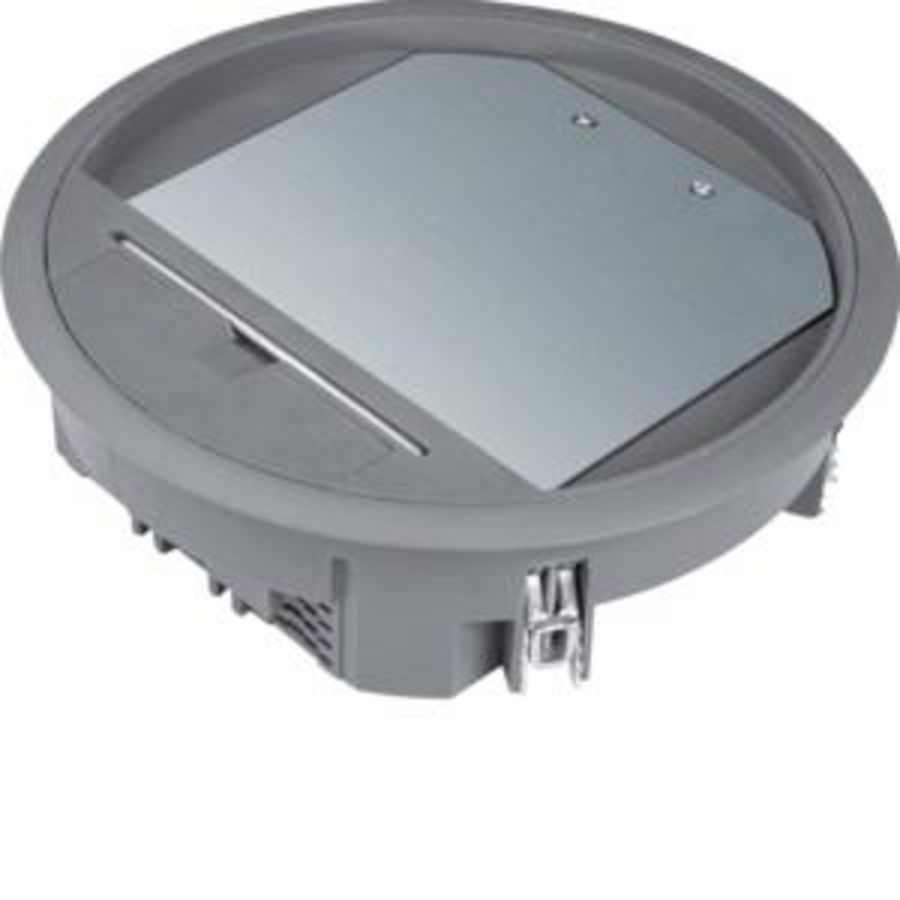 Installatiedoos R06 rondx215mm grijs 12mm vloerafdekking