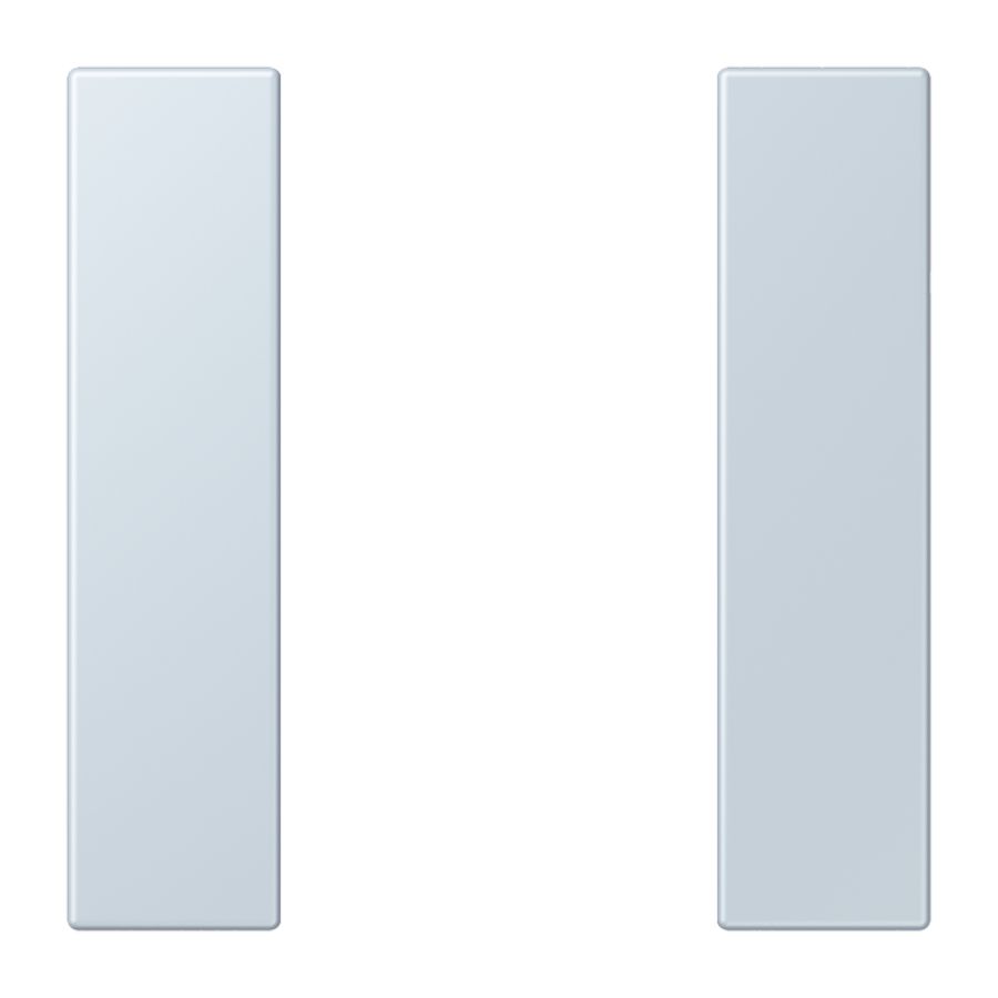 Tastafdekking F50 1-voudig compleet LC32023 KNX