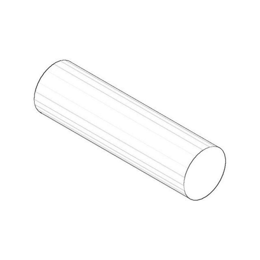 Trek aan de knop 7x25mm chr
