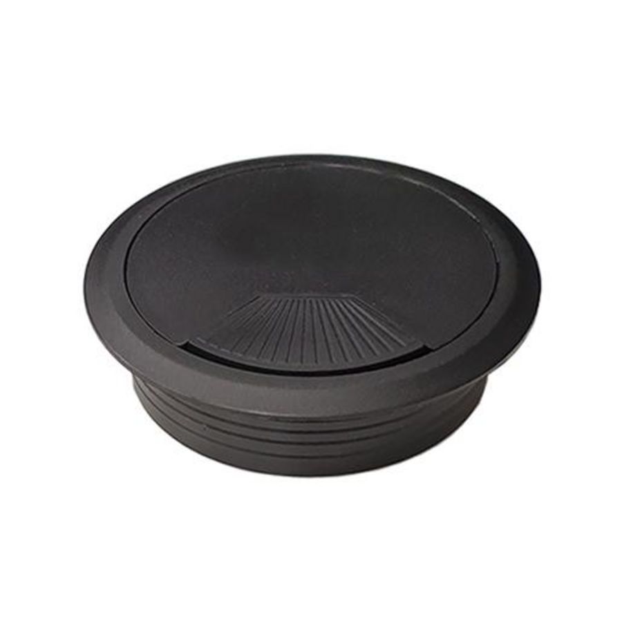 Kabeldoorvoer Ø80mm kunststof zwart