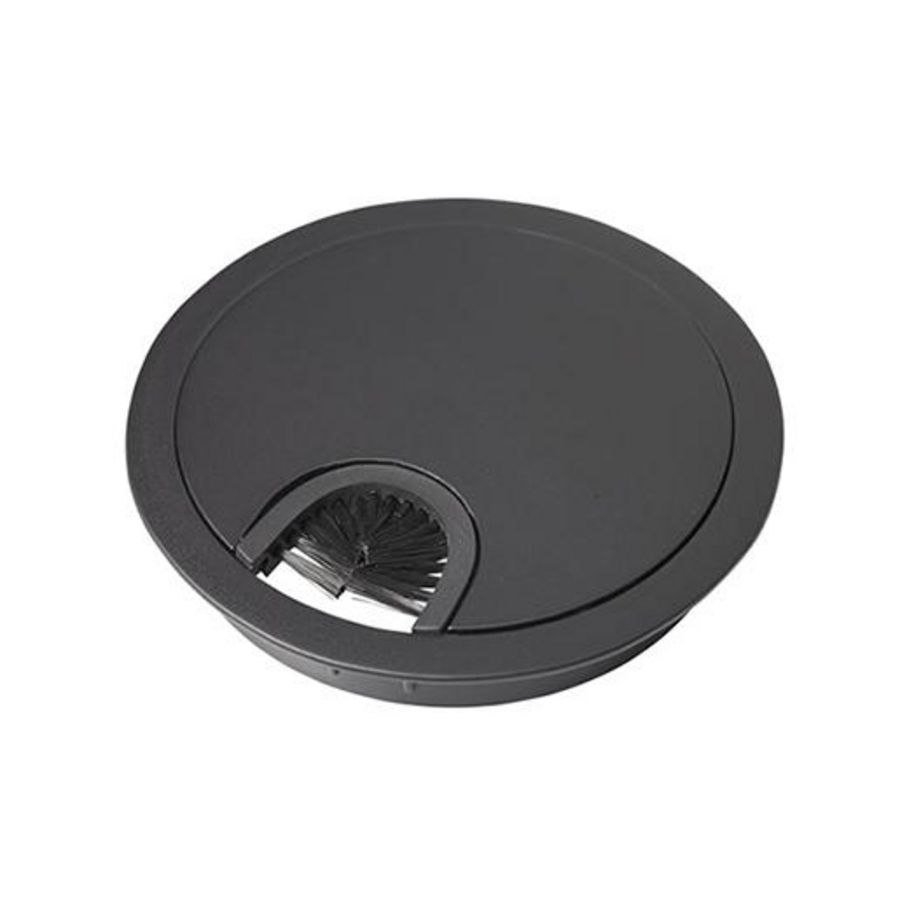 Kabeldoorvoer Ø80mm metaal zwart