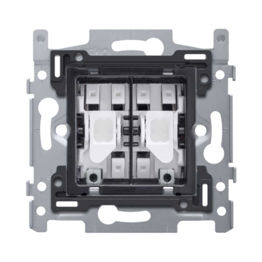 Sokkel rolluikschakelaar, elektrisch gescheiden, 10 AX/250