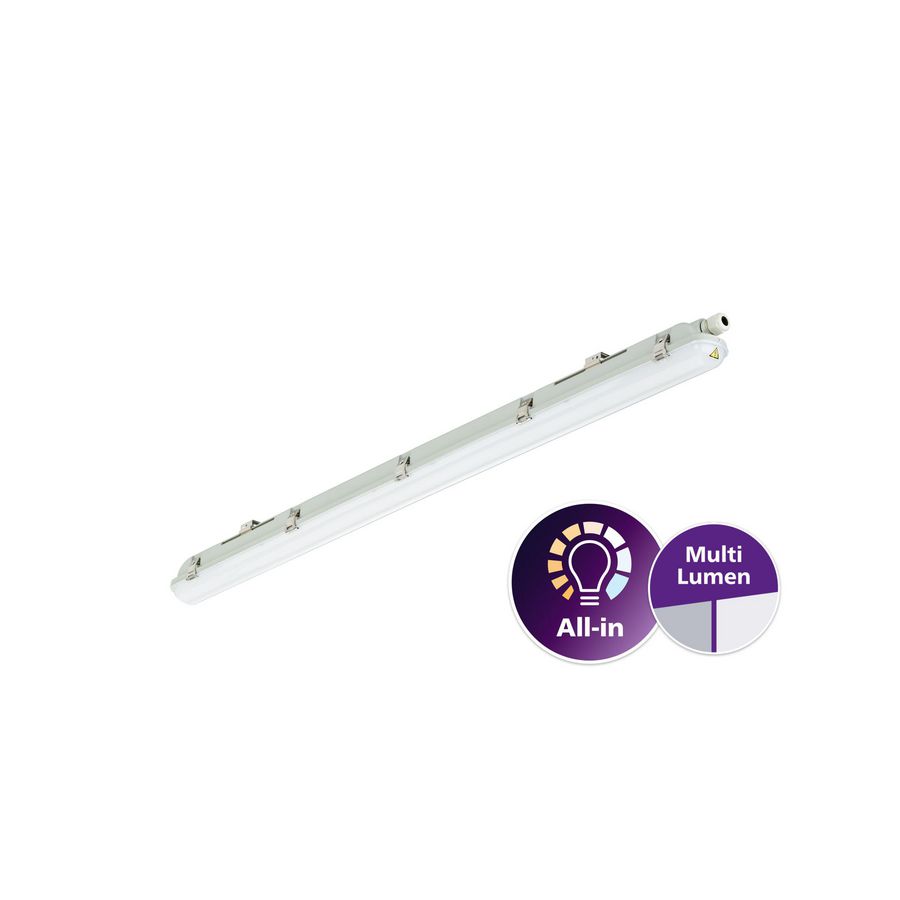 Armatuur waterdicht WT065C LED29 48S/840 PSU L1200 TW1