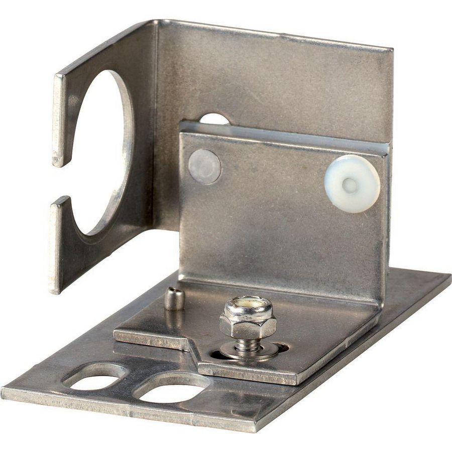 Bevestigingshoekstuk 30 mm richtbaar geisoleerd