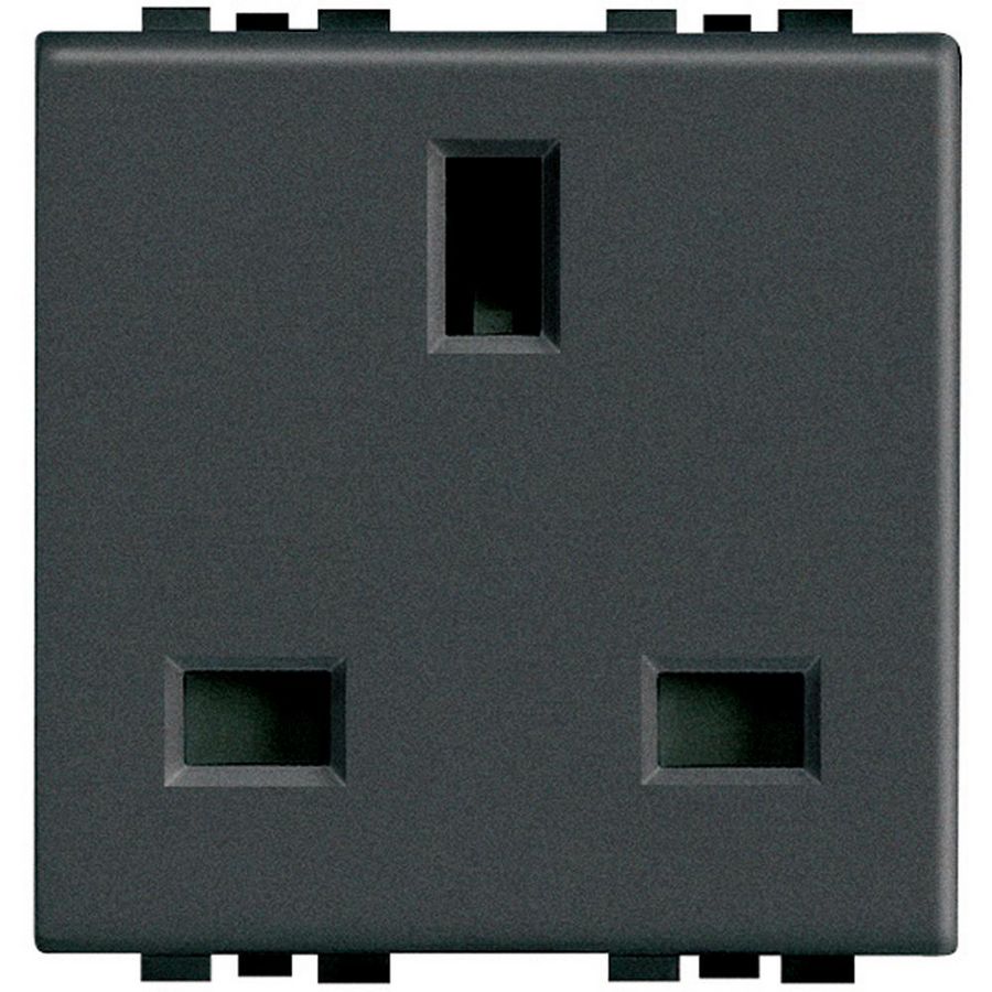 Wandcontactdoos BS 2 modulen Livinglight