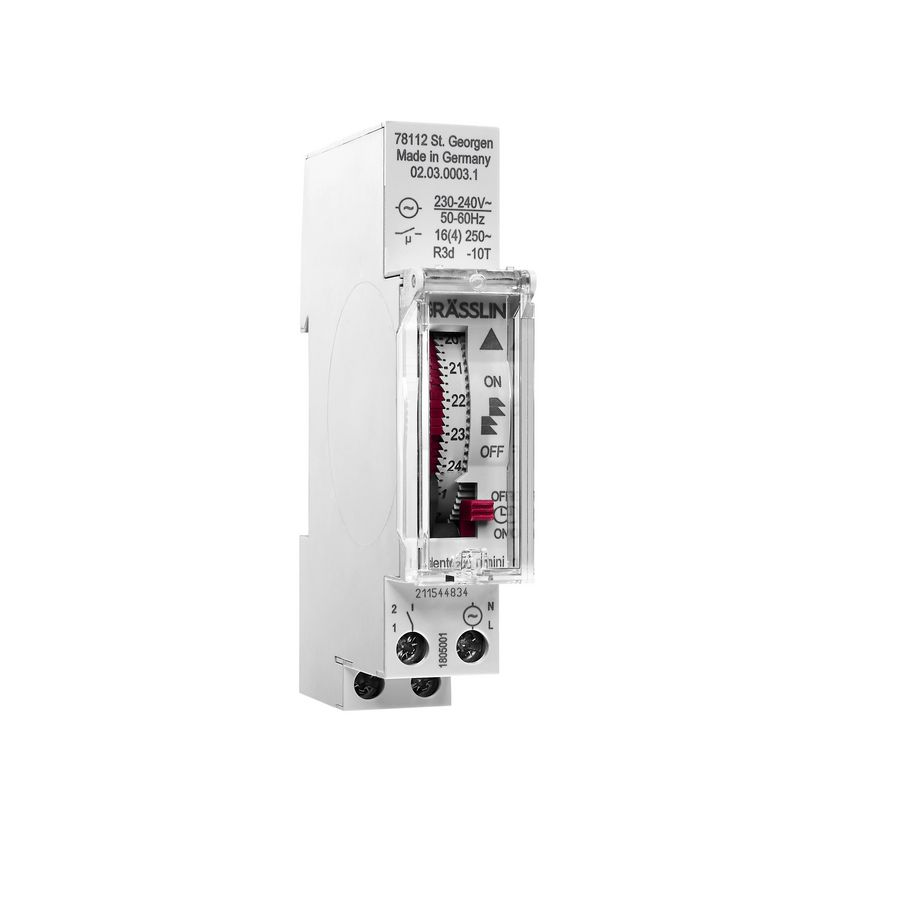 Schakelklok analoogTalento 211 mini 230/240VAC 50/60Hz