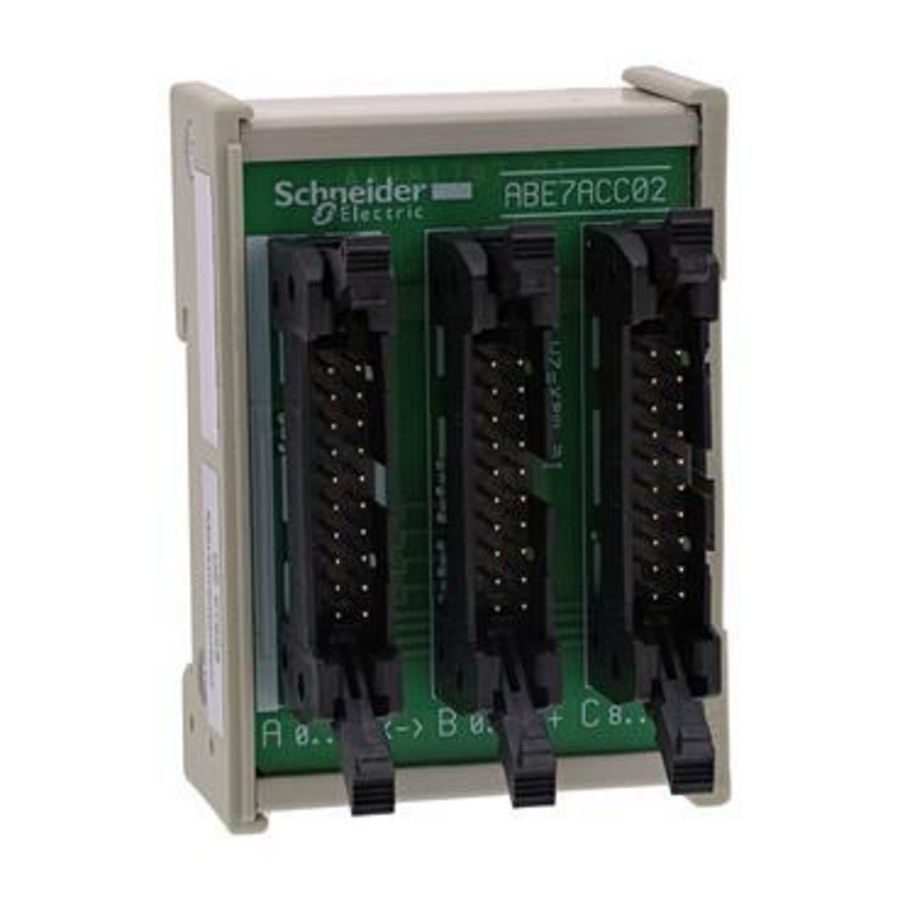 Splitter aansluitbasis 16 kanalen Advantys Telefast ABE7
