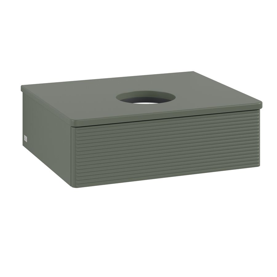 Wastafelonderkast Antao 600x190x500mm L.Green Matt Lacquer K07110HL