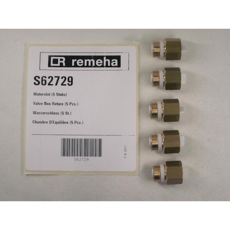 Set a 5st. Waterslot tbv ontl. S62729