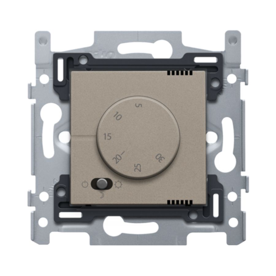 Elektronische thermostaat bronze