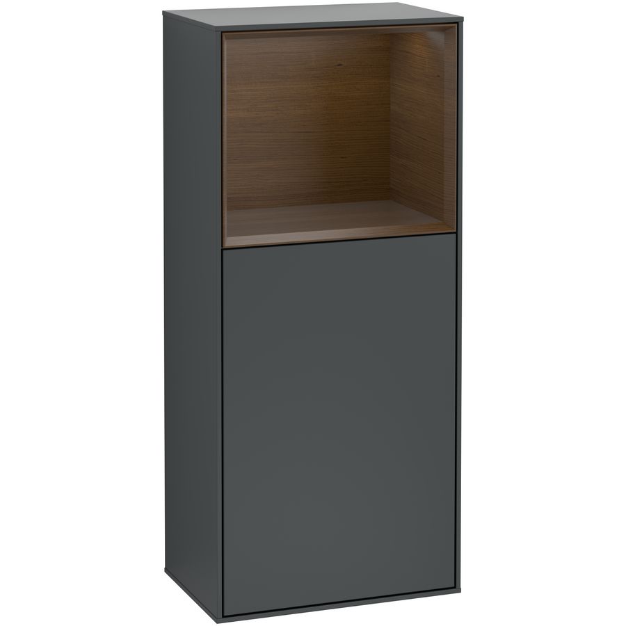 Zijkast Finion 418x936x270mm Mid.Blue Matt Lacquer G500GNHG