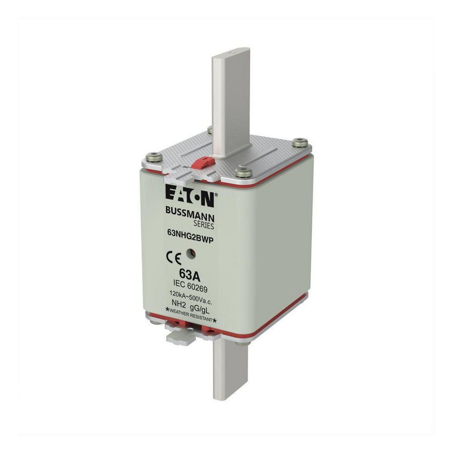 Zekeringelement NH 63A 500V gG SIZE 2 WEATHER RESISTANT