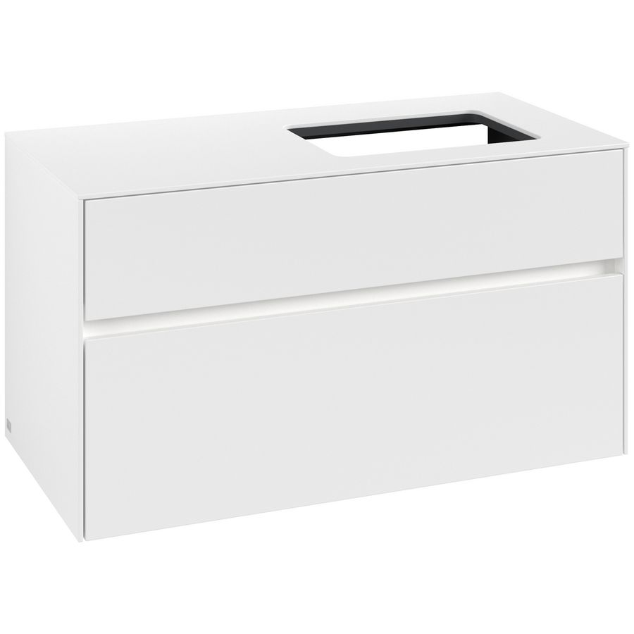 Wastafelonderkast Collaro 1000x548x500mm Wh.Matt C111B0MS