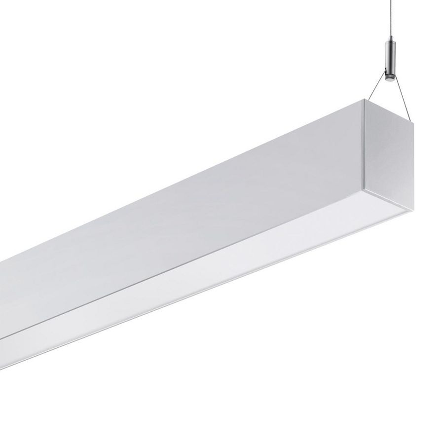 LED-Pendelarmatuur 3000K 12W statisch Opaalwitte diffuser