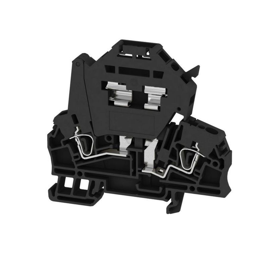 Zekeringsklem zwart 2.5mm² 6.3A 500 V, VVE=50
