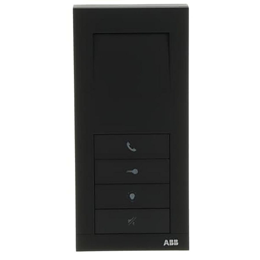 Audio handsfree binnenpost Zwart 4 drukknoppen