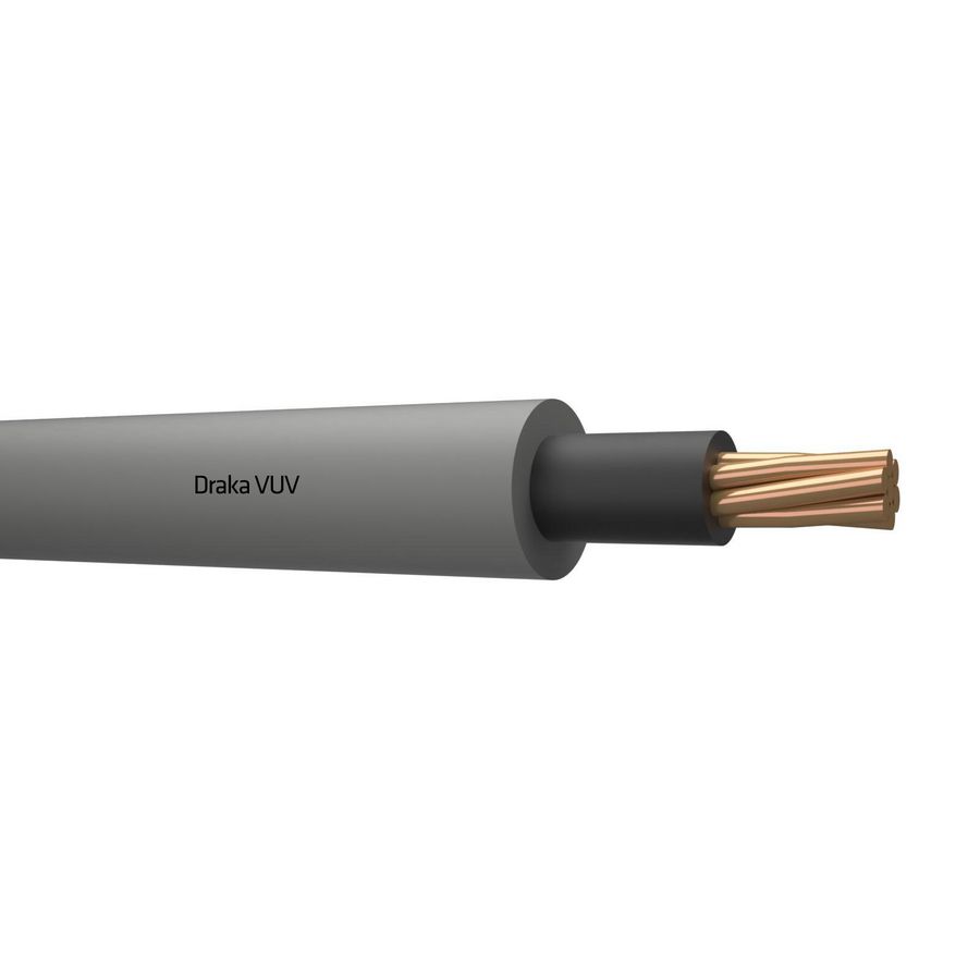 Doos a 100m. VUV 150/250V 90C gy# 0,75mm² s