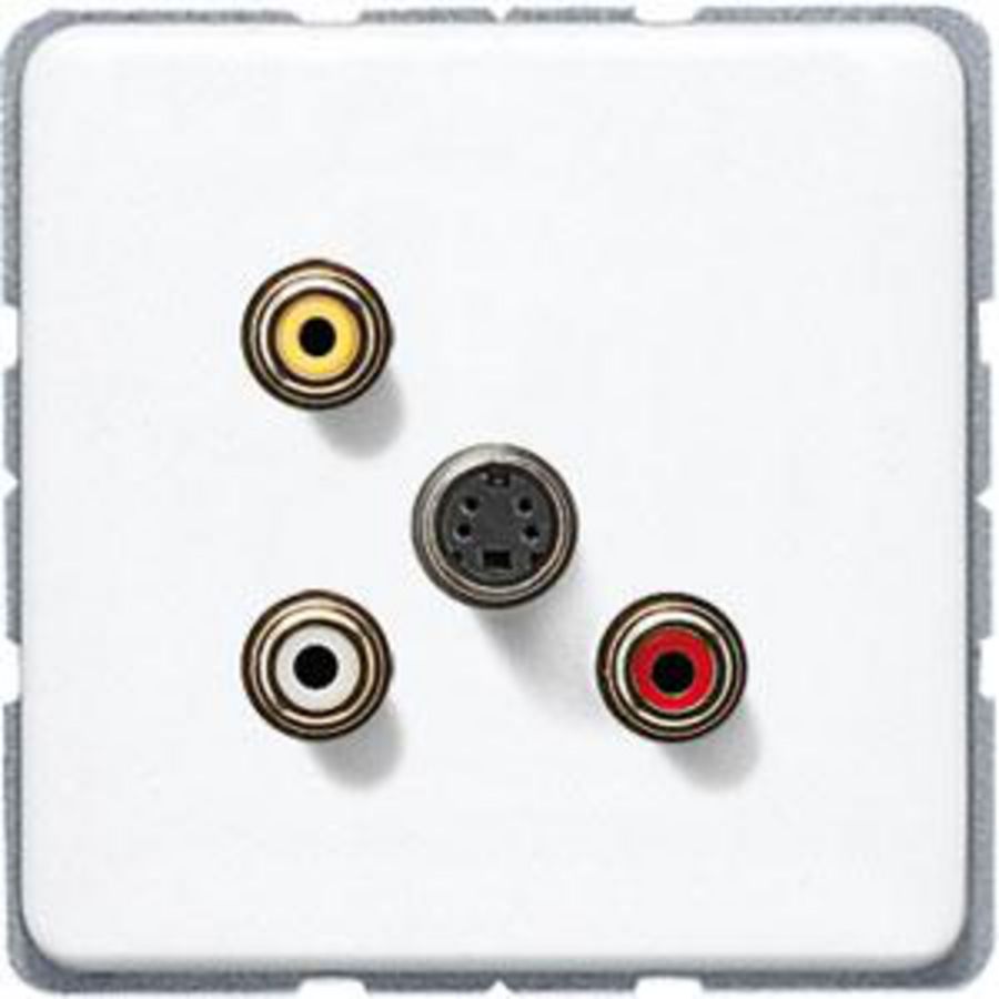Afdekking alpin wit Audio/(S)Video CD500