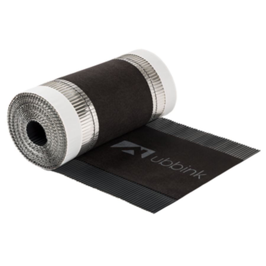 Nok- en hoekkeper Airtec Plus 360mm rol a 6,5mtr. antraciet VVE=4