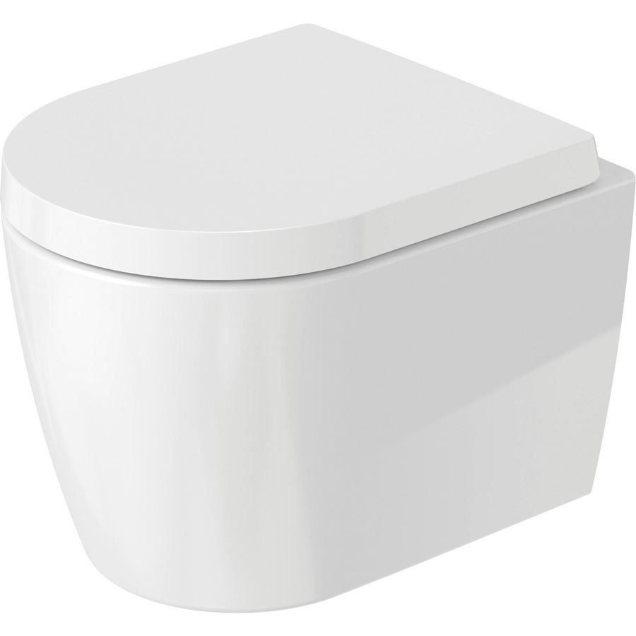 Wandcloset Compact wit hoogglans 480mm ME by Starck