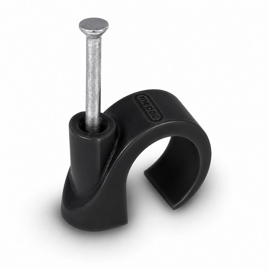 Doos a 100st. Spijkerclip 16/19mm zwart