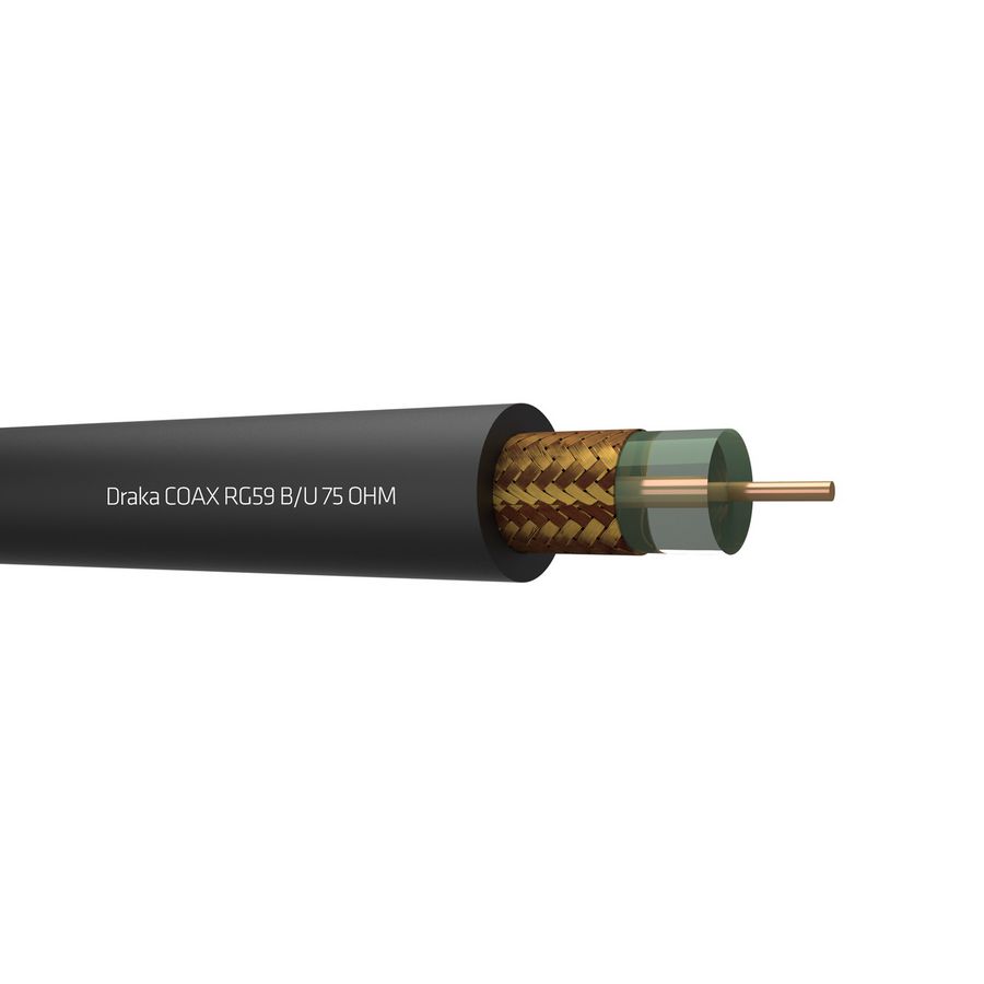 Haspel a 1000m. Coax RG 59 B/U 75 ohm bk# 0,58 mm