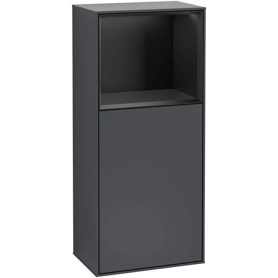 Zijkast Finion 418x936x270mm Mid.Blue Matt Lacquer G510PDHG